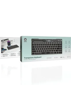 کیبورد بی‌سیم شفاف Green Lion Transparent Keyboard